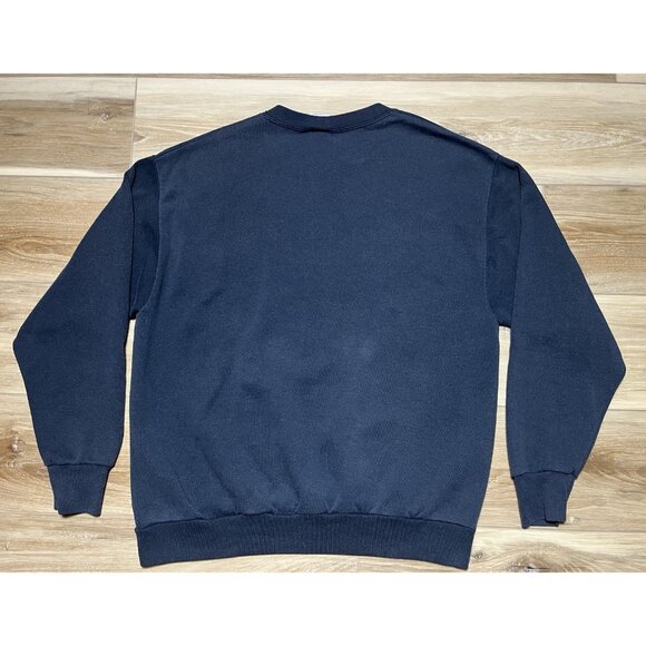 Nike Blue Spellout Sweatshirt Crewneck - Vintage Size XL - Picture 7 of 15